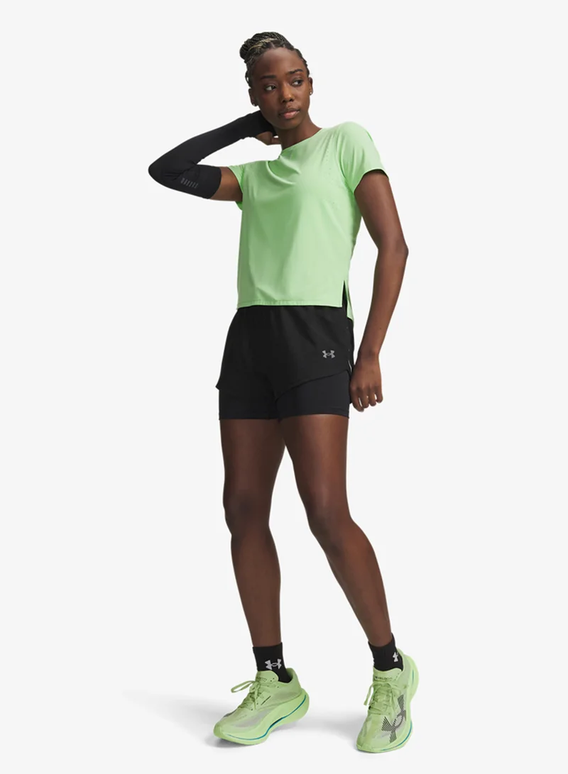 UNDER ARMOUR  4" 2In1 Velociti Pro Shorts for Women | Best Price UAE